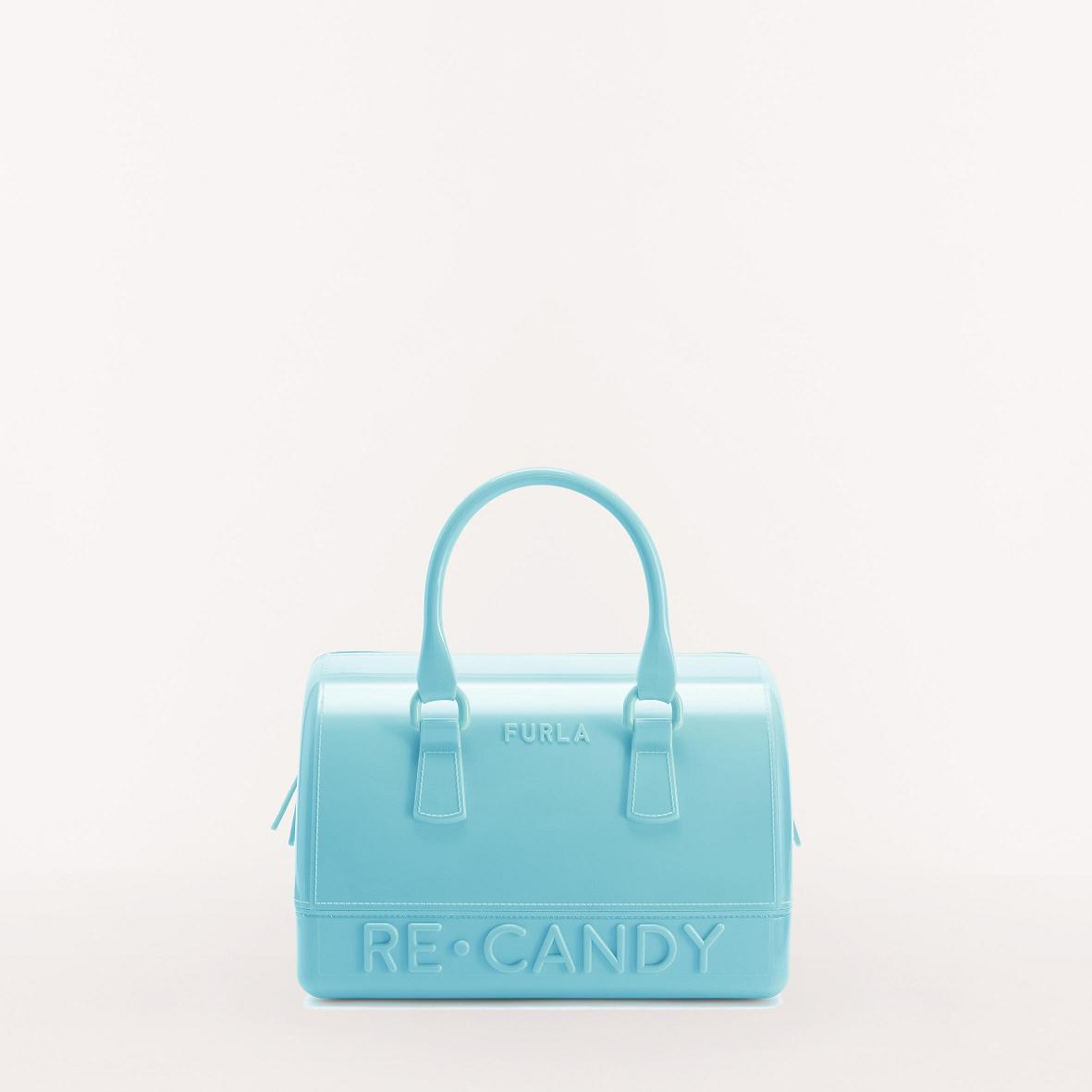 Furla Candy Tasker Udsalg - Håndtasker Dame Blå QRD032659